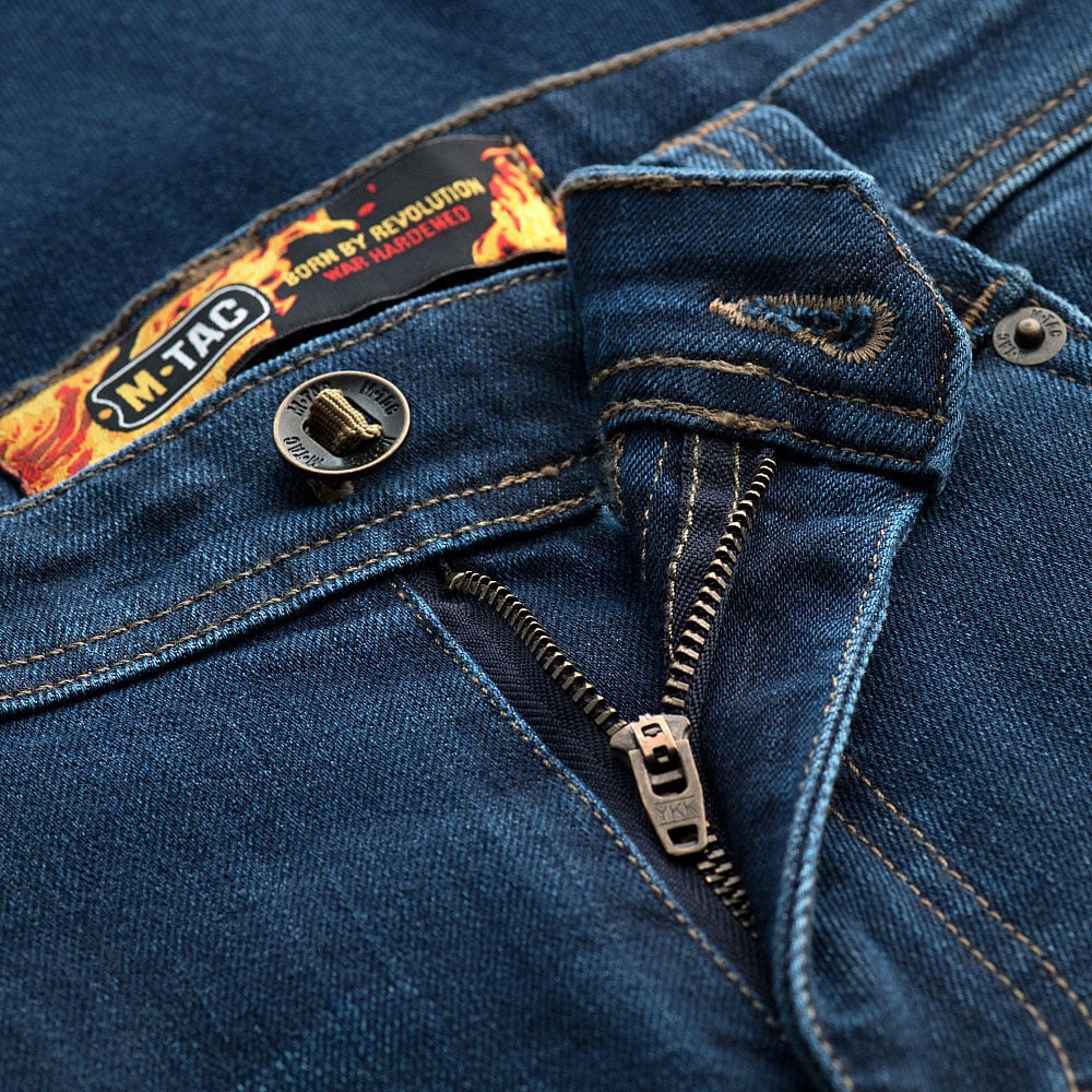 Spodnie M-Tac Jeans Tactical Gen. I Cordura - Dark Denim
