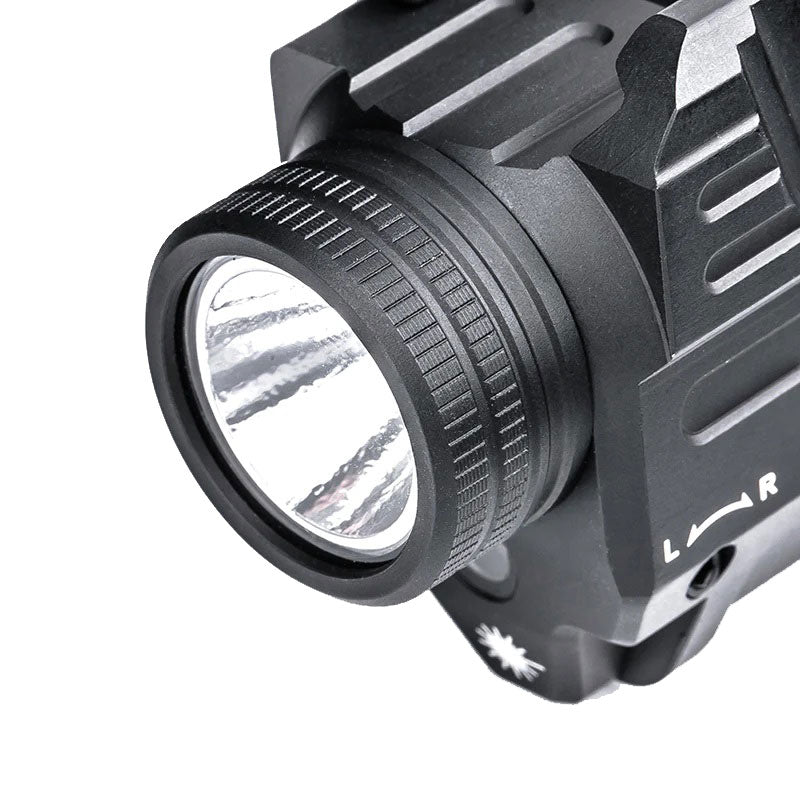 Latarka na broń z celownikiem laserowym Nextorch WL21R - 650 lumenów, Red Laser