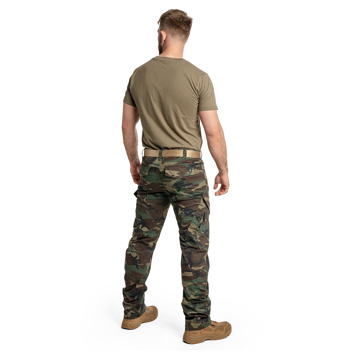 Spodnie Brandit Adven Slim Fit - Woodland