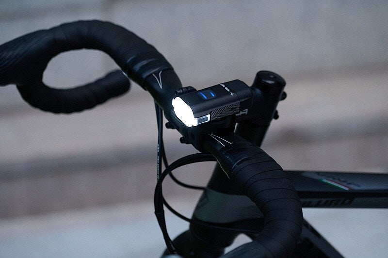 Oświetlenie rowerowe Moon Rigel Lite 500 lumenów + Moon Helix Lite 100 lumenów