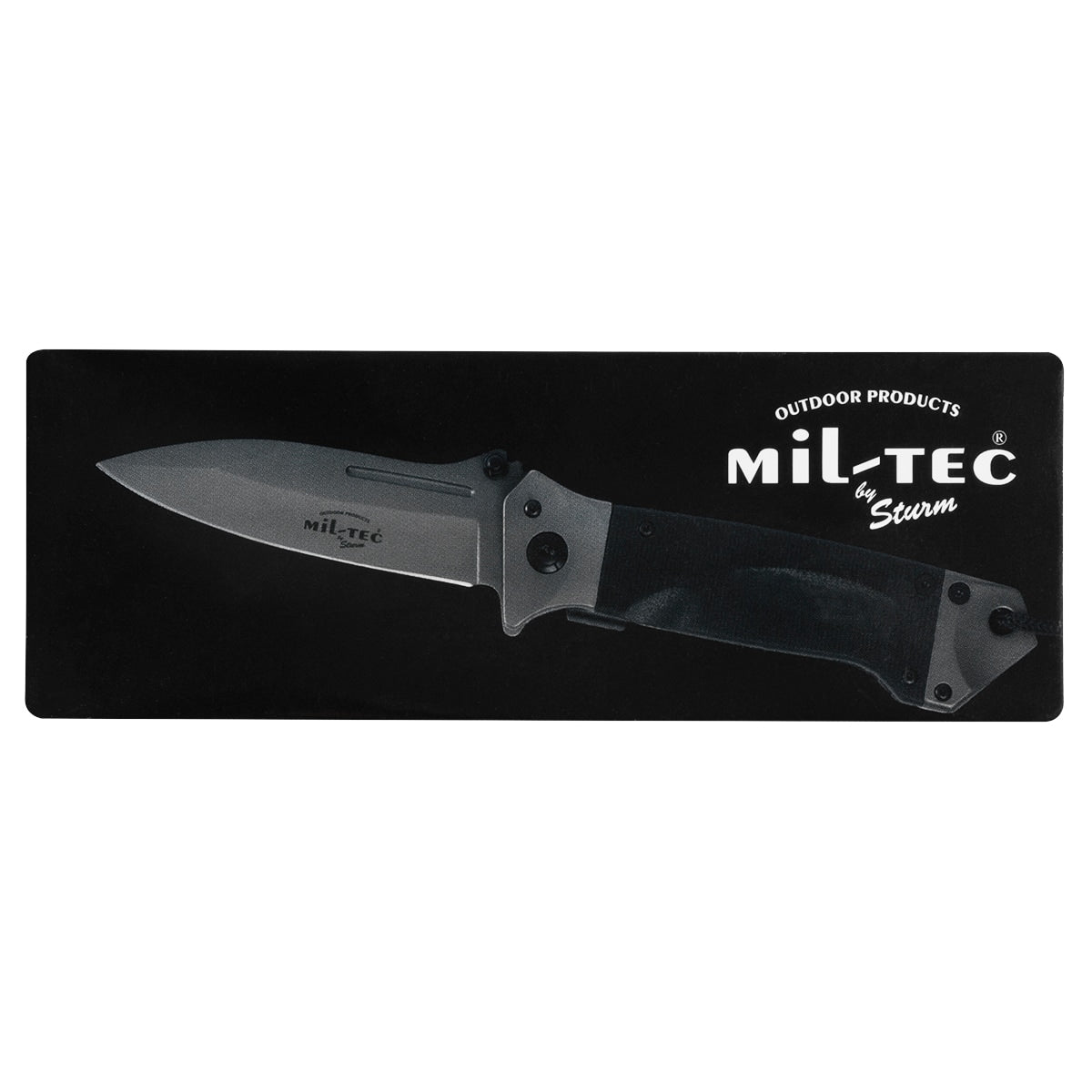 Nóż składany Mil-Tec DA35 - Black