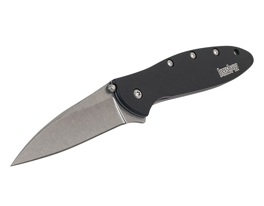 Nóż składany Kershaw Leek 1660SWBLK Stonewash Black