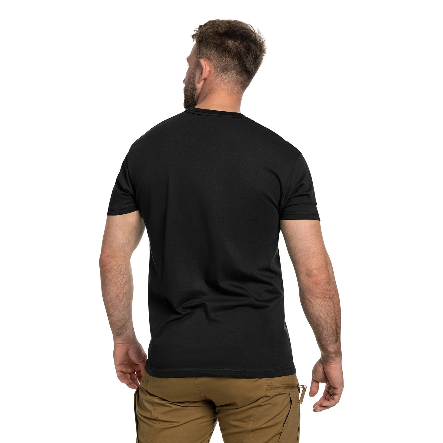 Koszulka wojskowa T-shirt Black/Khaki/White - 3 szt.