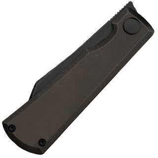 Nóż składany Bestech Knives Bruv - Black Stonewash/Bronze Black Titanium