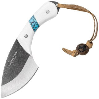 Nóż Condor Blue river skinner - White