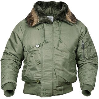 Kurtka Mil-Tec Flight Jacket N2B - Olive