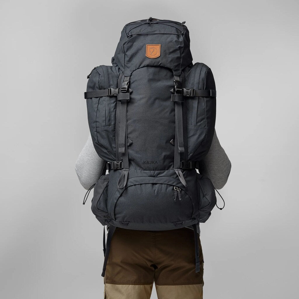 Plecak Fjallraven Kajka M/L 65 l - Coal Black