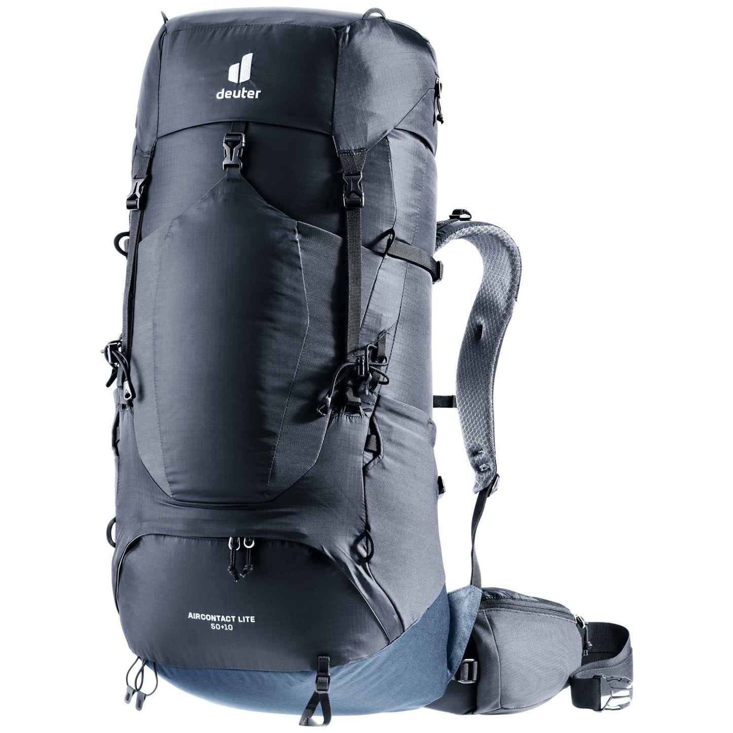 Plecak Deuter Aircontact lite 50 + 10 l - Black/Marine