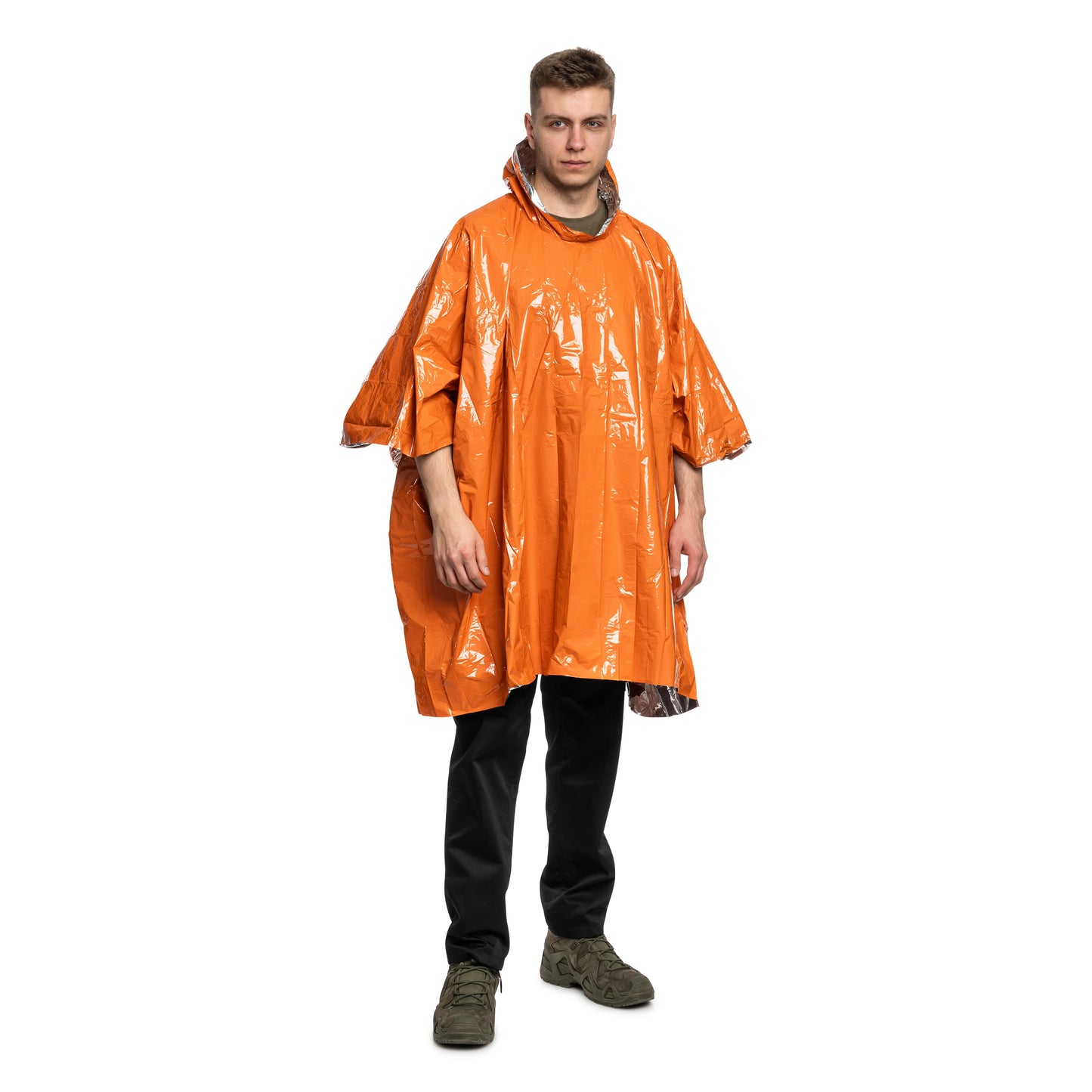 Ponczo termiczne MFH Fox Outdoor Emergency - Orange