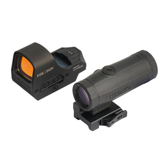 Zestaw kolimatora Holosun 510C z powiększalnikiem HMX3