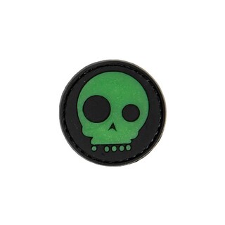 Naszywka 3D Funny Skull - Black