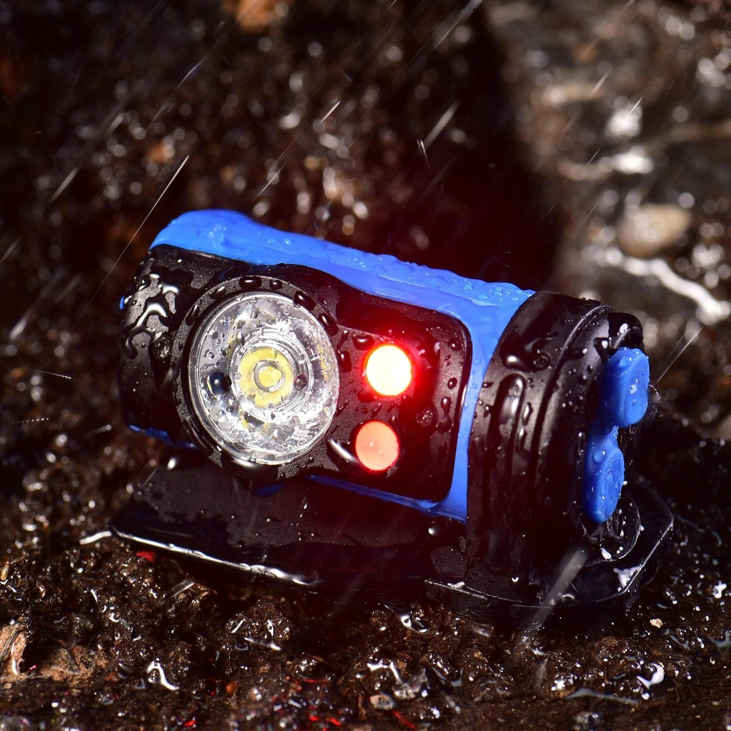 Latarka czołowa Wuben H3 Blue - 120 lumenów