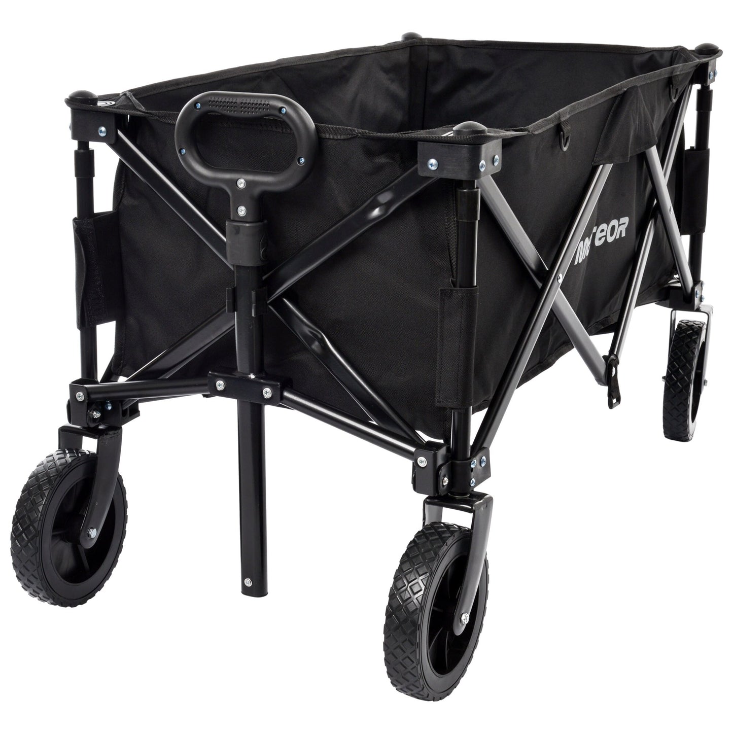 Wózek składany transportowy Meteor X-300 - Czarny