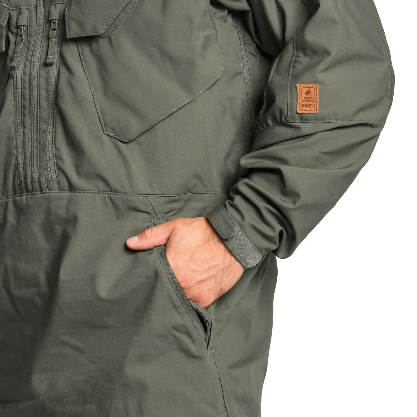 Kurtka Helikon Pilgrim Anorak - Taiga Green