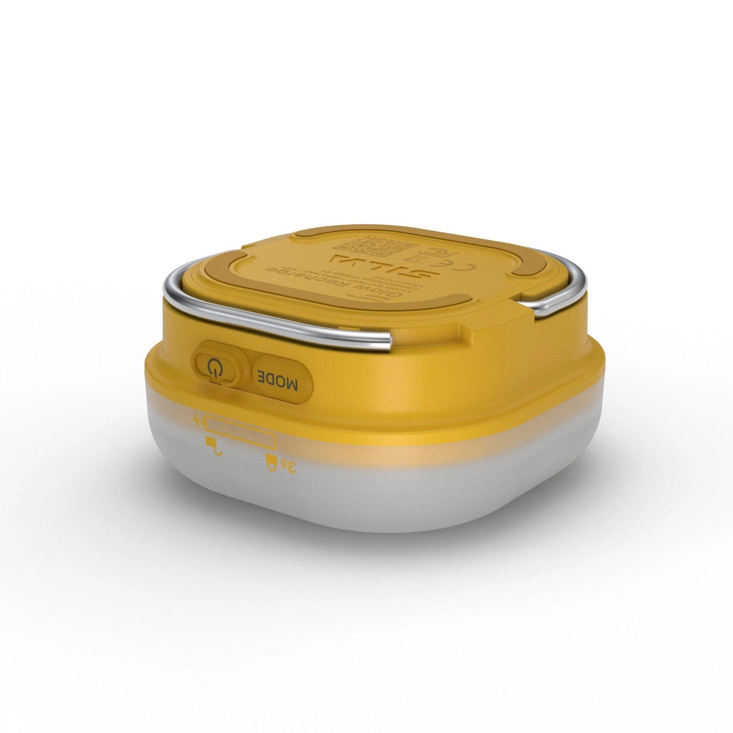 Lampa Silva Glow Recharge Yellow - 350 lumenów
