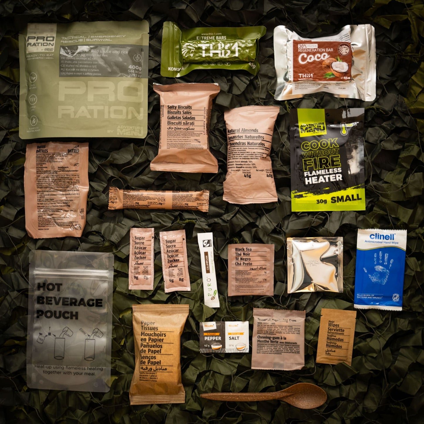 Racja żywnościowa Pro Ration Ultimate Tactical Ration Half-Day - Menu III