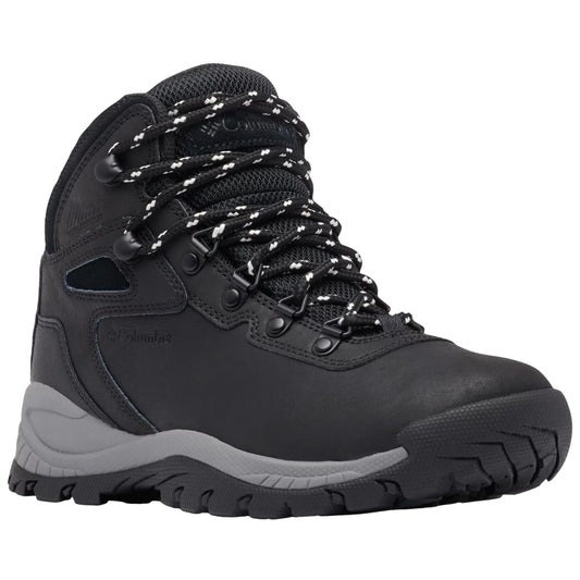 Buty damskie Columbia Newton Ridge Plus WP - Black/Chalk
