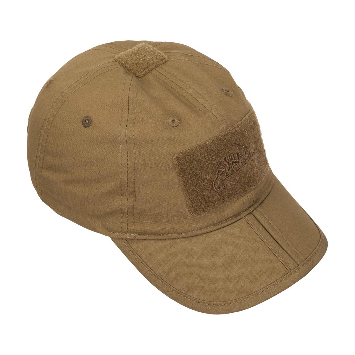 Czapka z daszkiem plus velcro Helikon Folding PolyCotton Rip-Stop - Coyote