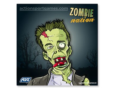 Tarcze ASG "Zombie" pakiet - 100szt.