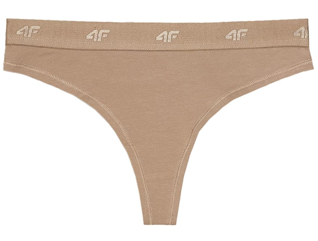 Stringi damskie 4F F03191S Multikolor - 2 sztuki
