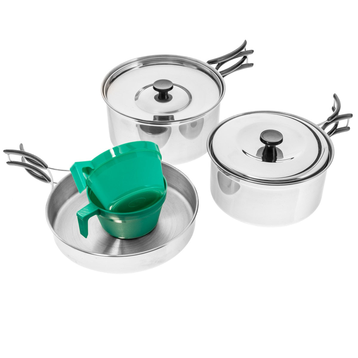 Zestaw biwakowy Mil-Tec Stainless Steel - 7 elementów