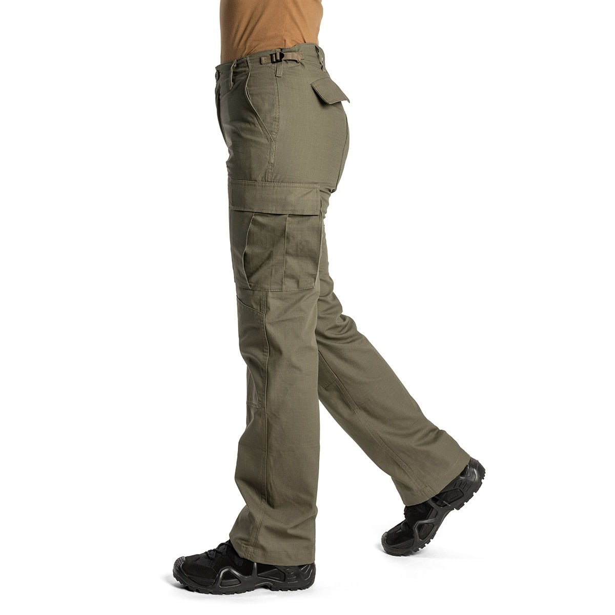 Spodnie damskie Brandit Cargo BDU Rip-Stop - Olive