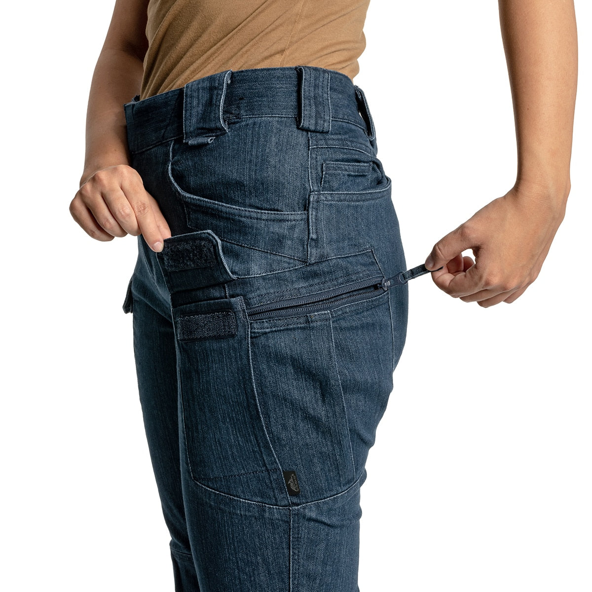 Spodnie damskie Helikon Women's UTP Resized Denim Strech - Marine Blue