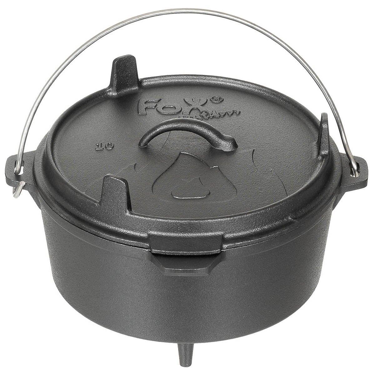 Garnek żeliwny MFH Fox Outdoor Dutch Oven - 3,8 l
