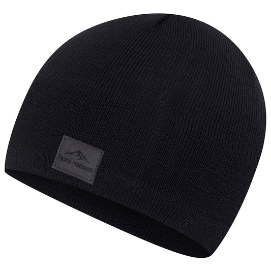 Czapka Fjord Nansen Merinoull Beanie - Black