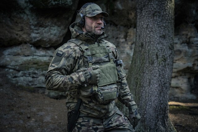 Naszywka Flaga Polski 56 x 38 mm Gaszona - 10 szt.