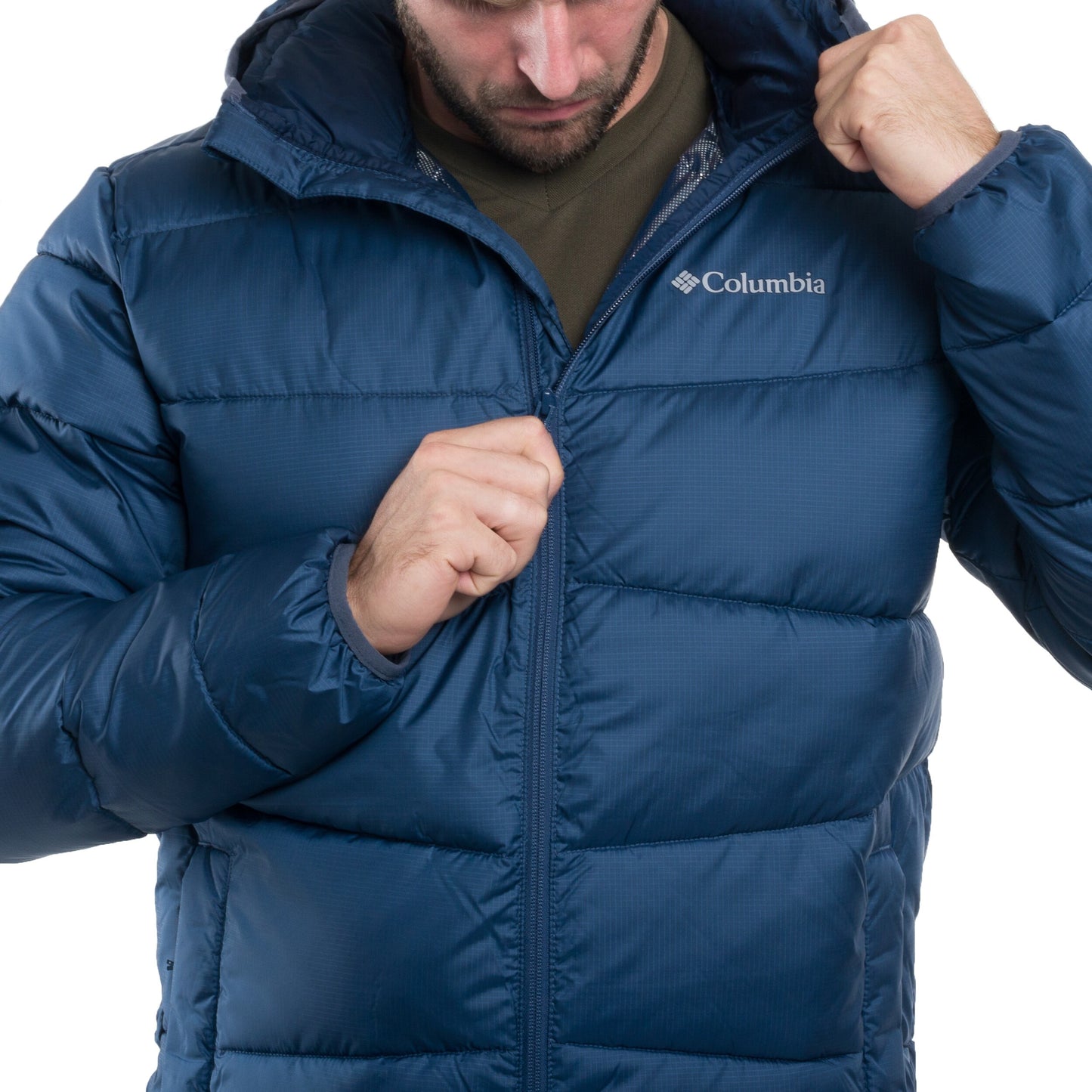 Kurtka Columbia Fivemile Butte II Hooded - Dark Mountain
