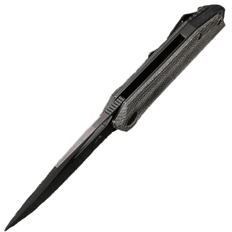Nóż składany CMB Lurker D2 - Black/Satin Blade