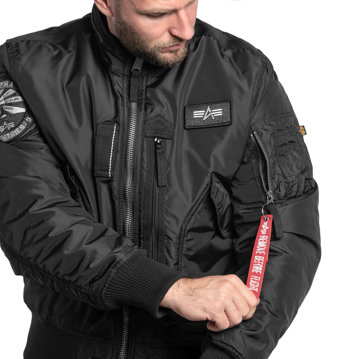 Kurtka Alpha Industries Engine - Black