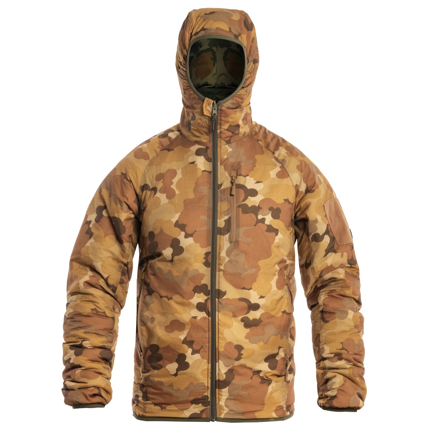Kurtka dwustronna Helikon Wolfhound Hoodie - Mitchell Camo Leaf/Mitchell Camo Clouds