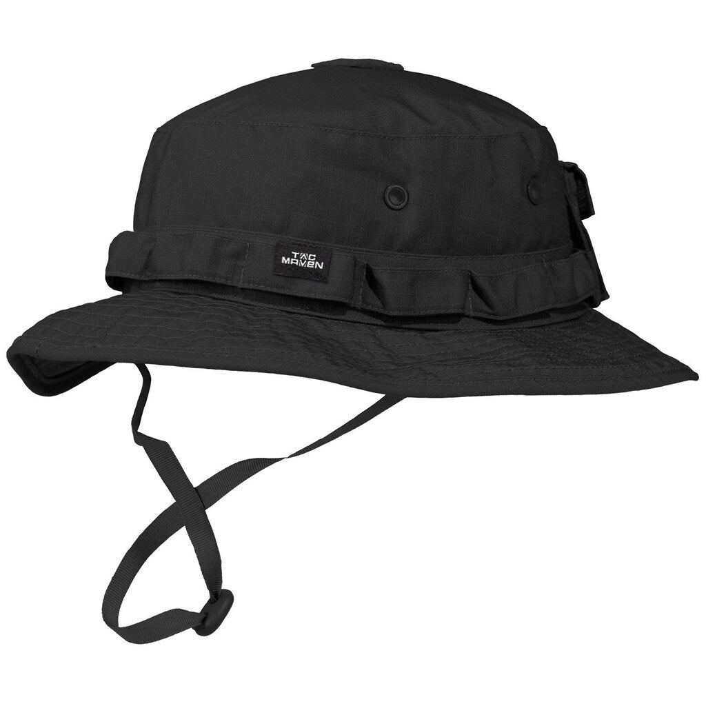 Kapelusz Pentagon Tac Maven Jungle Hat Rip-Stop - Black
