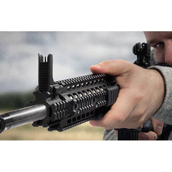 Muszka stała UTG Super Slim High Profile do AR15 - Black