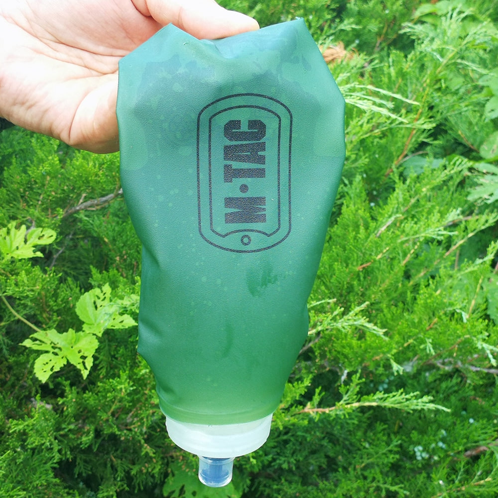 Butelka zwijana M-Tac Softflask 500 ml - Olive