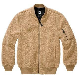 Kurtka Brandit MA1 Sherpa Jacket - Coyote