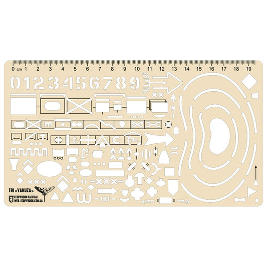 Linijka M-Tac Ecopybook Tactical Ruler Of An Intelligence Agent UA
