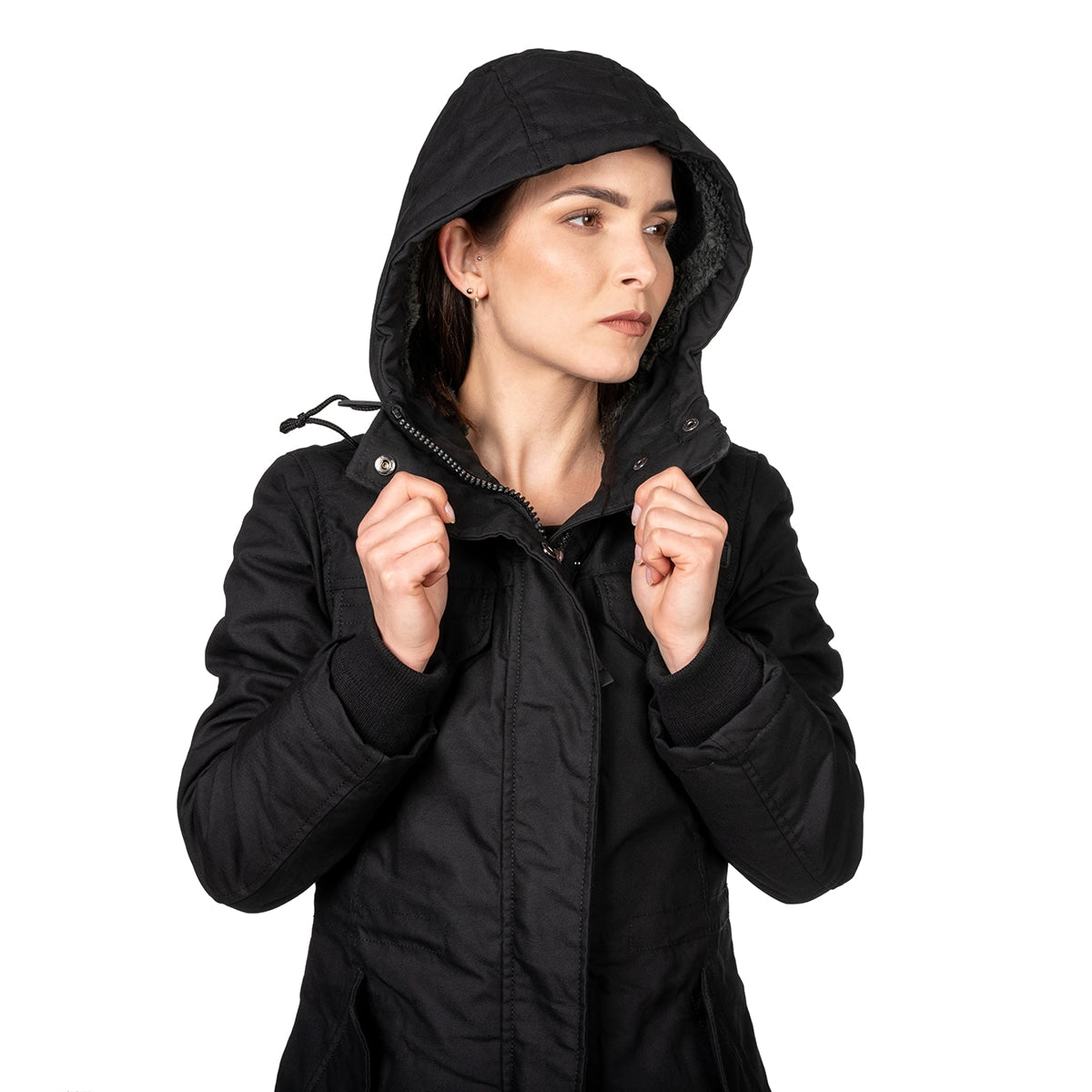 Kurtka damska Brandit Marsh Lake Parka - Black