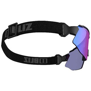 Okulary Bliz Breeze - Matt Black/Rose Violet Blue/Brown Silver