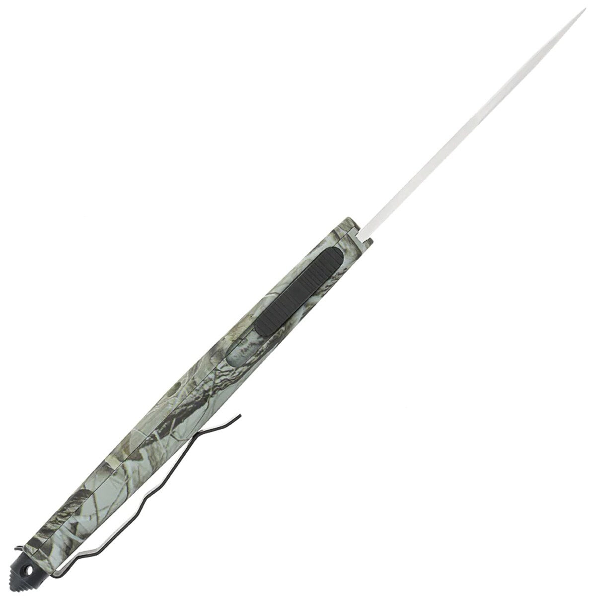 Nóż sprężynowy CobraTec FS-3 Large Drop-Point - Woodland