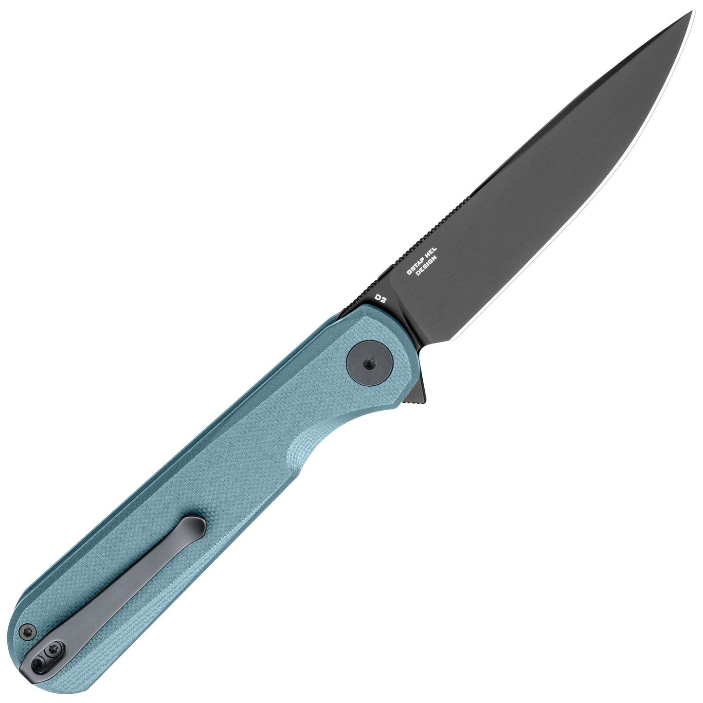 Nóż składany Bestechman Flick - Black PVD/Grey G10