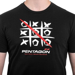 Koszulka T-Shirt Pentagon "3T" - Black