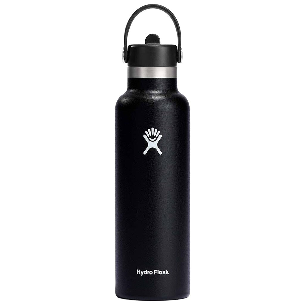Butelka termiczna Hydro Flask Standard Flex Straw Cap 621 ml - Black