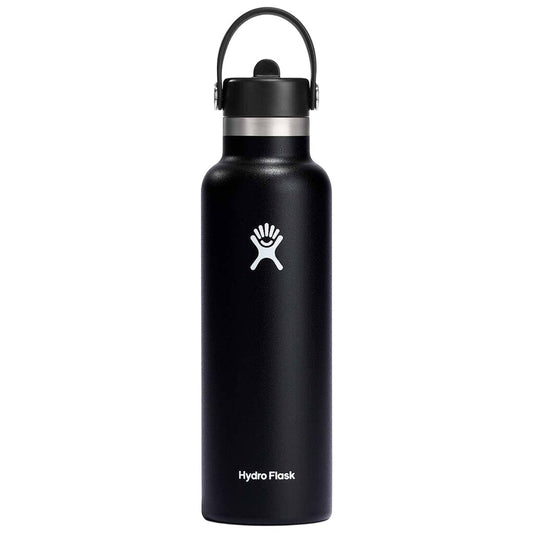 Butelka termiczna Hydro Flask Standard Flex Straw Cap 621 ml - Black