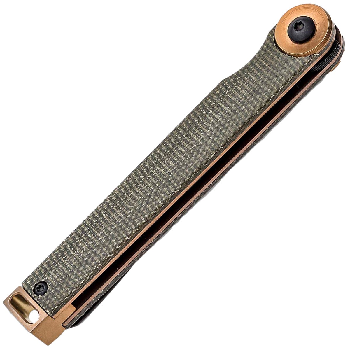 Nóż składany Boker Plus Kaizen Canvas Micarta - Green