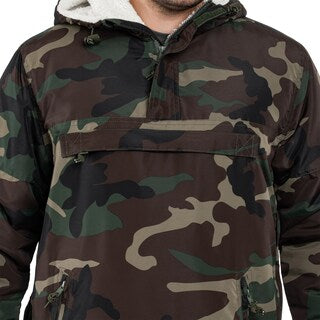 Kurtka Brandit Sherpa Windbreaker - Woodland