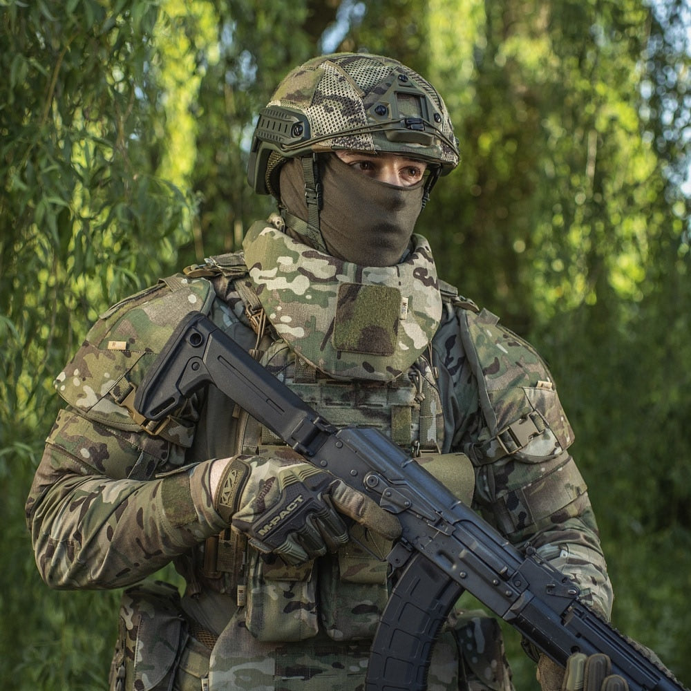 Kołnierz ochronny M-Tac Elite Gen.II na wkłady balistyczne - MultiCam