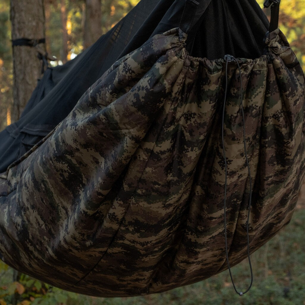 Podpinka hamakowa TigerWood Underquilt Marra 2.0 200 cm - Camo